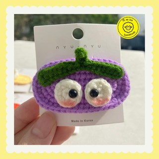 [mimi_len29] Kẹp tóc len, kẹp tóc handmade