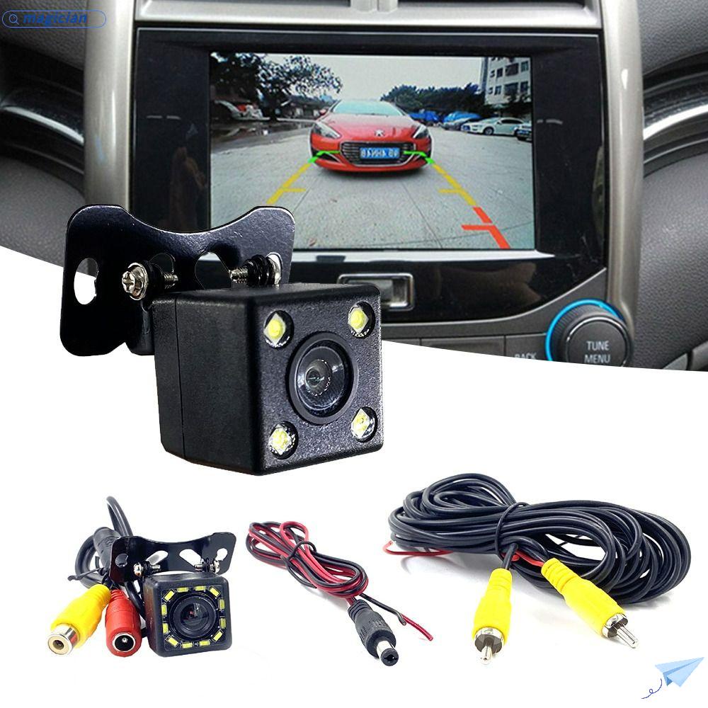 Camera Chiếu Hậu Màu Đen Độ Nét Cao 12V IP68 170 Độ Nhìn Xuyên Đêm Cho Xe Hơi