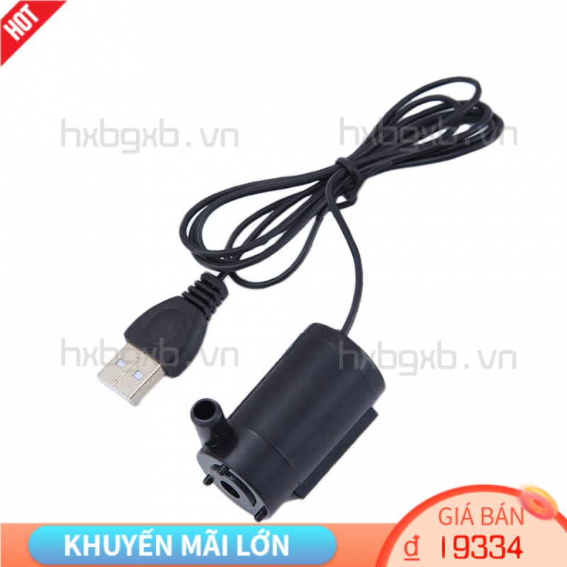 Máy Bơm Nước Mini Cho Bể Cá DC 5V 2-3L/Min