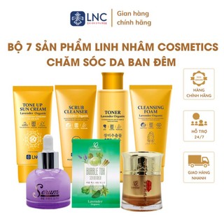 Bộ 7 sản phẩm linh nhâm cosmetics chăm sóc da ban đêm chuẩn hàn quốc