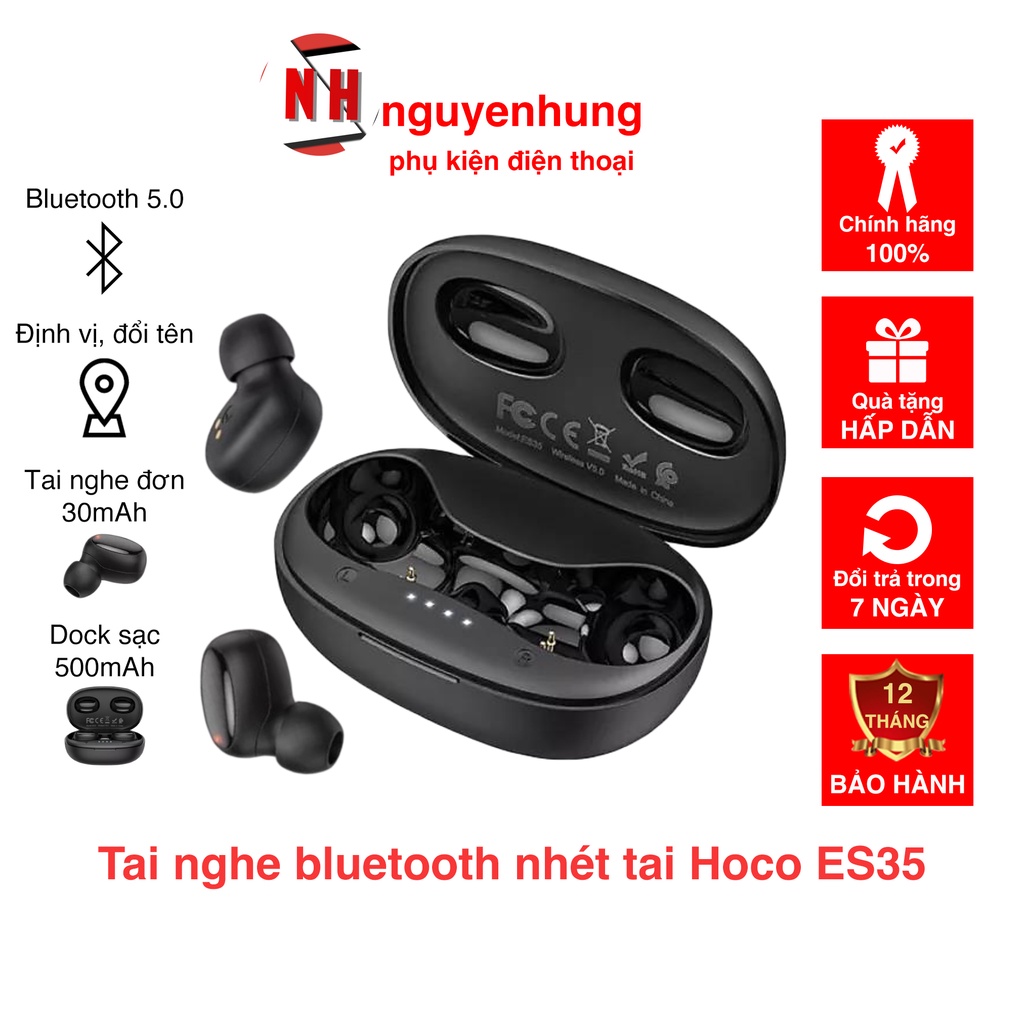 Tai nghe Bluetooth nhét tai Hoco ES 35