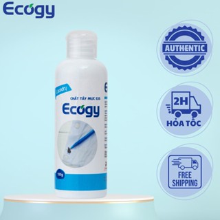  Dung dịch tẩy vết mực bút bi Ecogy e35 chuyên dụng - tẩy sạch vết mực bút bi thường dạng nét viết bám trên quần áo 