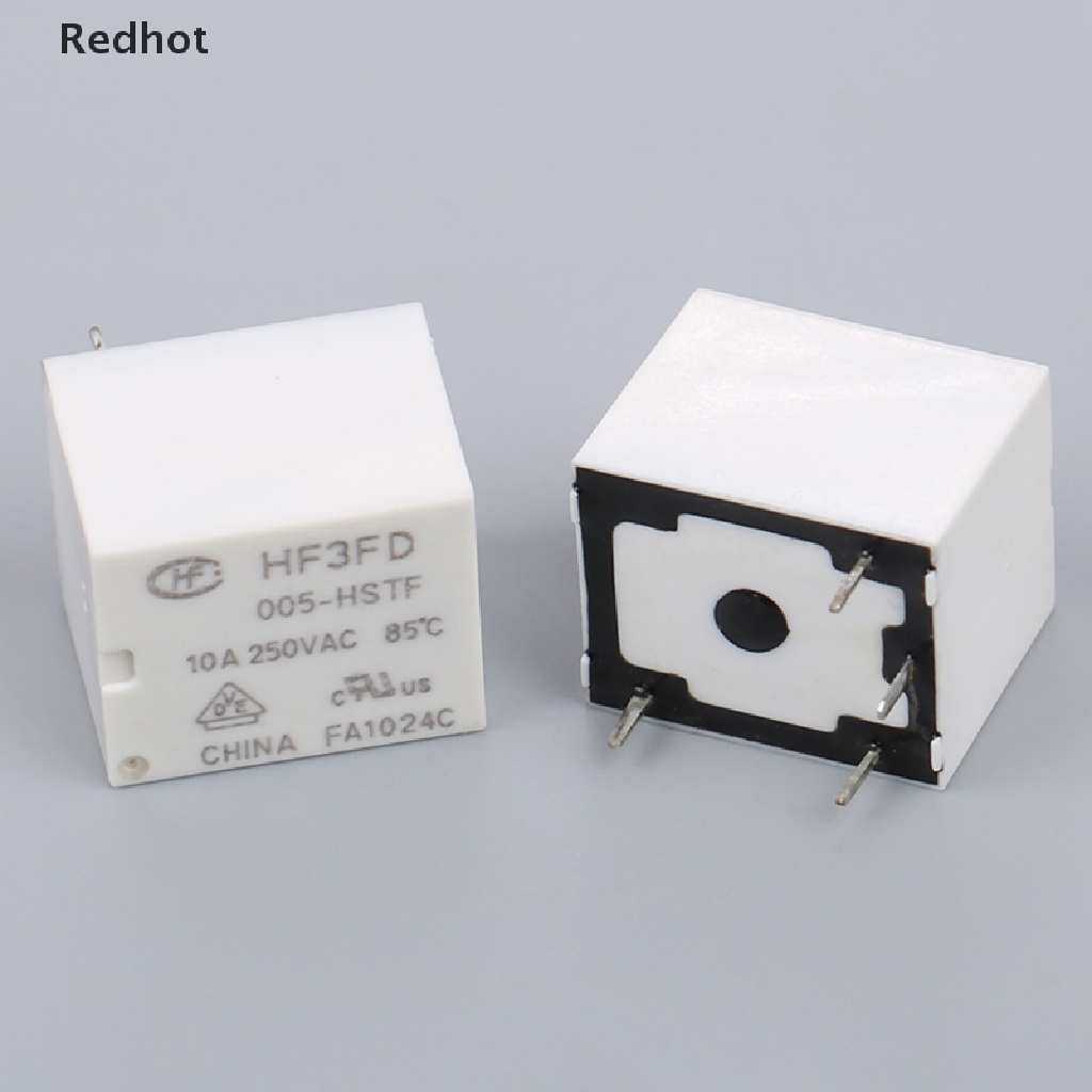 Set 5 Rơ Le HF3FD HF3FD-005-HSTF 4pin 5V HF3FD 012-ZSTF 12V 12VDC 5 10A ZTF Chuyên Dụng