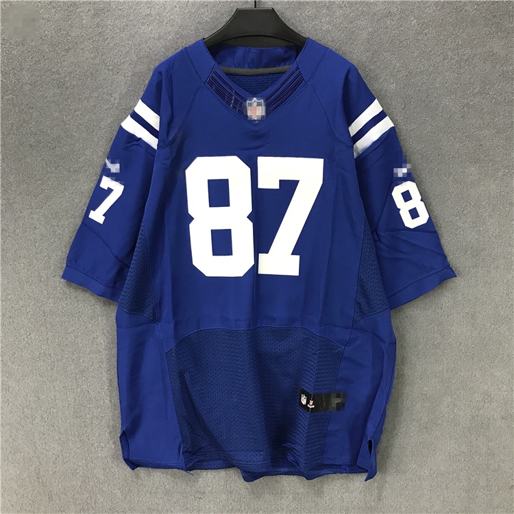 Áo Thun Bóng Đá Dáng Rộng Cỡ Lớn Thêu Họa Tiết Phong Cách Hip Hop Mỹ Cá Tính