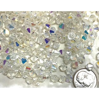 Combo 50/100/200/300 Pha lê nón 3mm/4mm (Pha lê Tiệp)