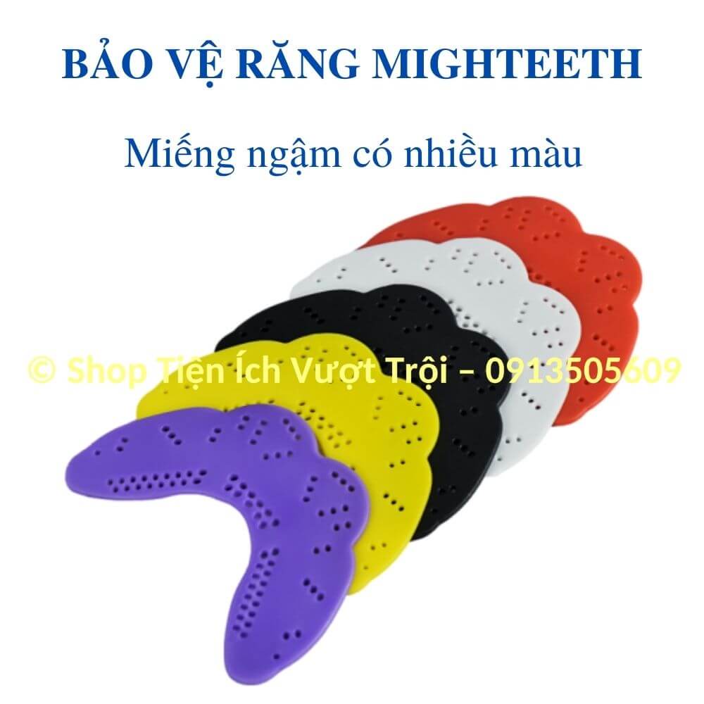 Chống sốc, giảm chấn động răng khi chơi thể thao, chống nghiến răng, bảo vệ răng Mighteeth 6-Tiện Ích Vượt Trội