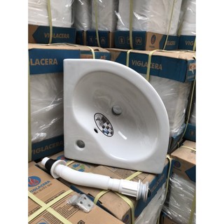 Chậu lavabo góc Thái Bình rẻ kích thước :36*36mm