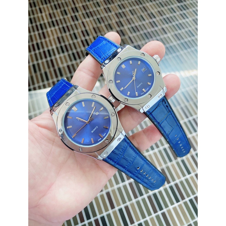 Đồng hồ nam Hub 201 - 42mm classic - Máy pin Bảo hành 12 tháng