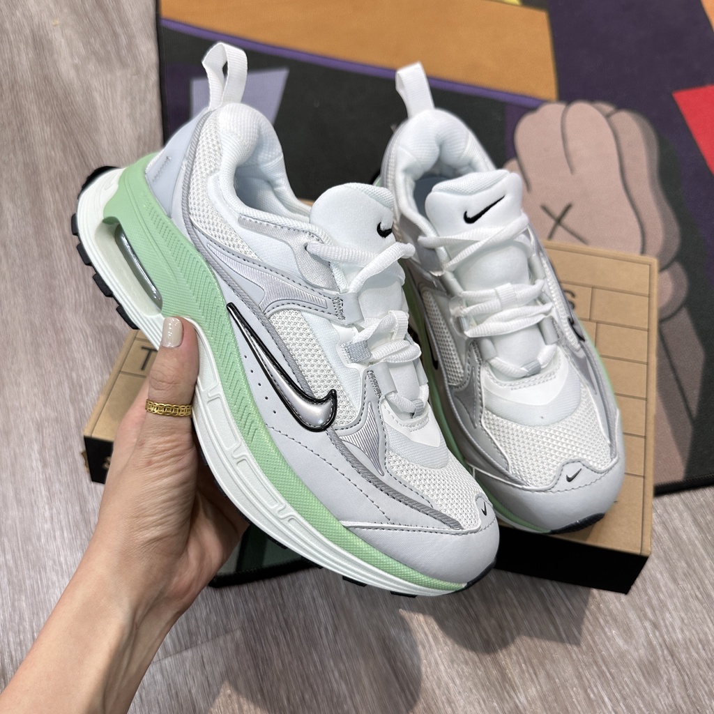 GIÀY SNEAKER A.I.R MAX BLISS TRẮNG XANH GREEN ĐẾ CAO