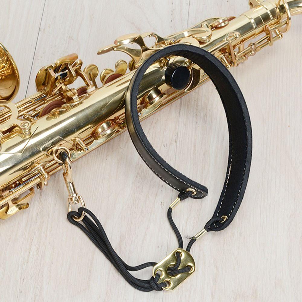 CHOOKEY Dây Đeo Màu Đen Chuyên Dụng Cho Kèn Saxophone