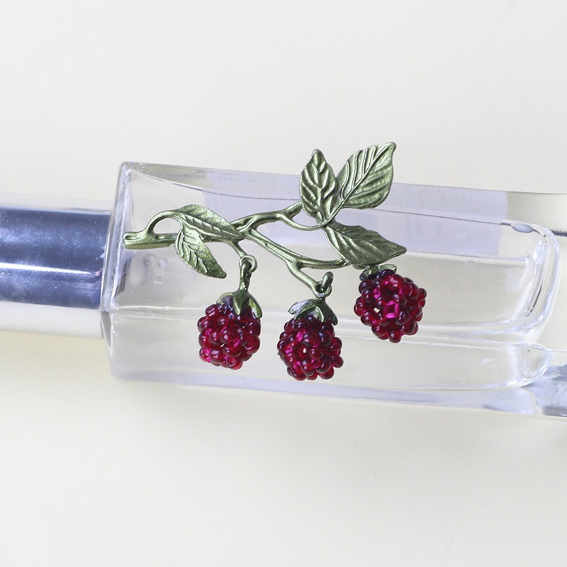 Ghim Cài Áo Hình Hoa Lá Đính Ngọc Trai Ba Chiều Thời Trang Cho Nữ