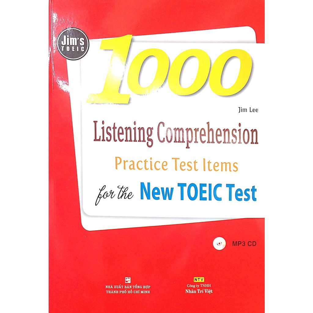 Sách - 1000 Listening Comprehension Practice Test Items for the New Toeic Test ( Nhân Trí Việt )