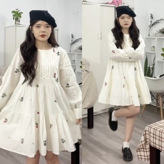 [ẢNH THẬT] SET VÁY HOA ĐŨI KÈM VÁY 2 DÂY SVHDKV
