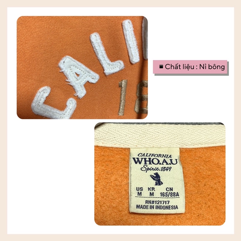 Áo hoodie zip 2hand tuyển - Khabi Vintage