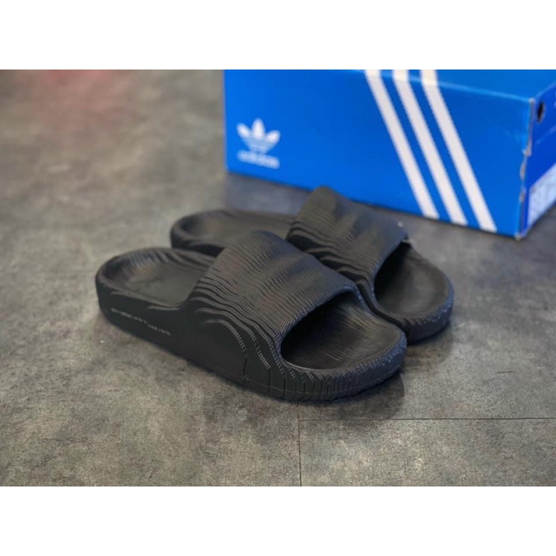 [Full box cao cấp] Dép Adilette 22 bản đen full đế cực êm