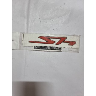 tem chữ nổi đỏ sh dán sườn xe đời 2013_2016