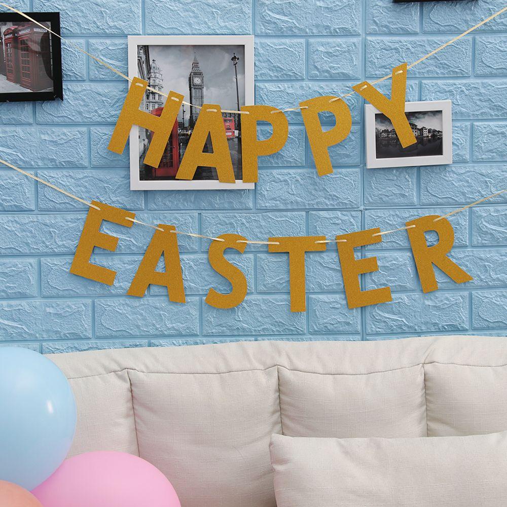Dây Treo Trang Trí Chữ Happy Easter Chất Lượng Cao