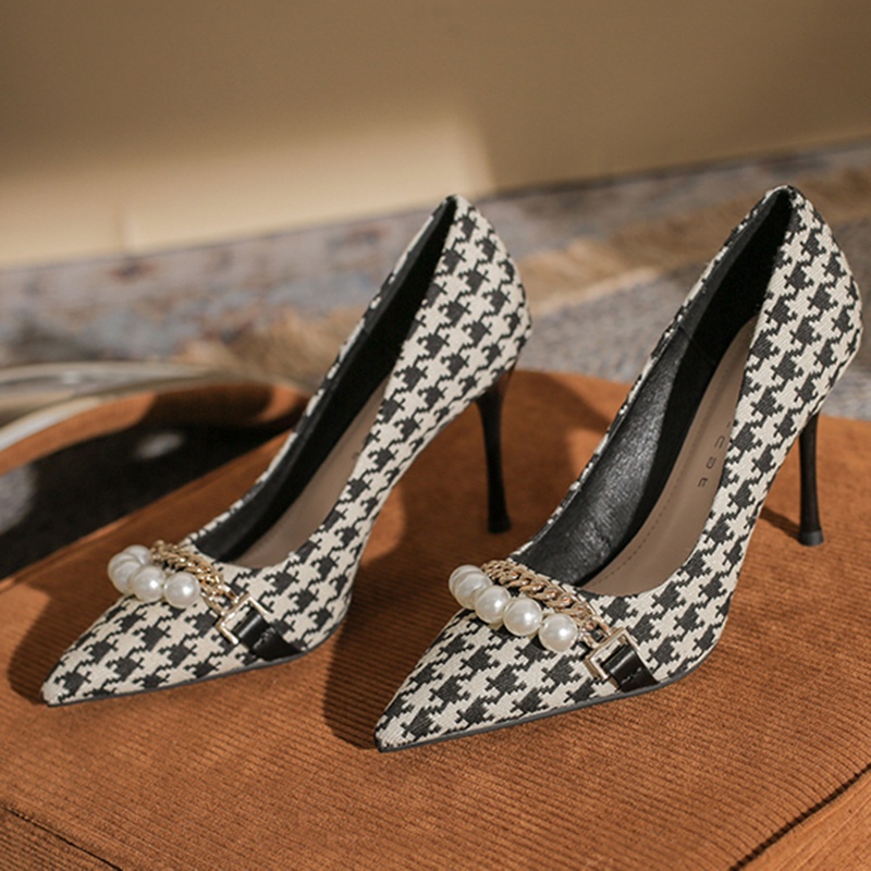 Giày Cao Gót Mũi Nhọn Phong Cách Hàn Quốc Cho Nữ