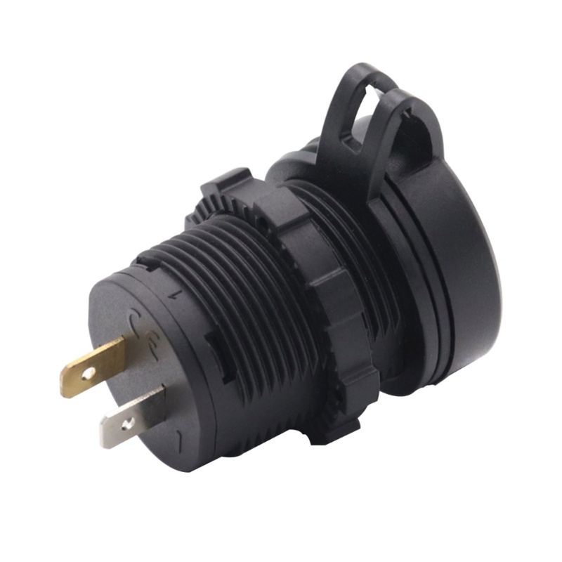 Tẩu Sạc Nhanh USB C 18W PD10W &amp; QC3.0 Chống Nước Cho Xe Hơi