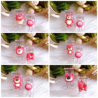 Kẹp tóc càng cua 3 răng gấu dâu Lotso