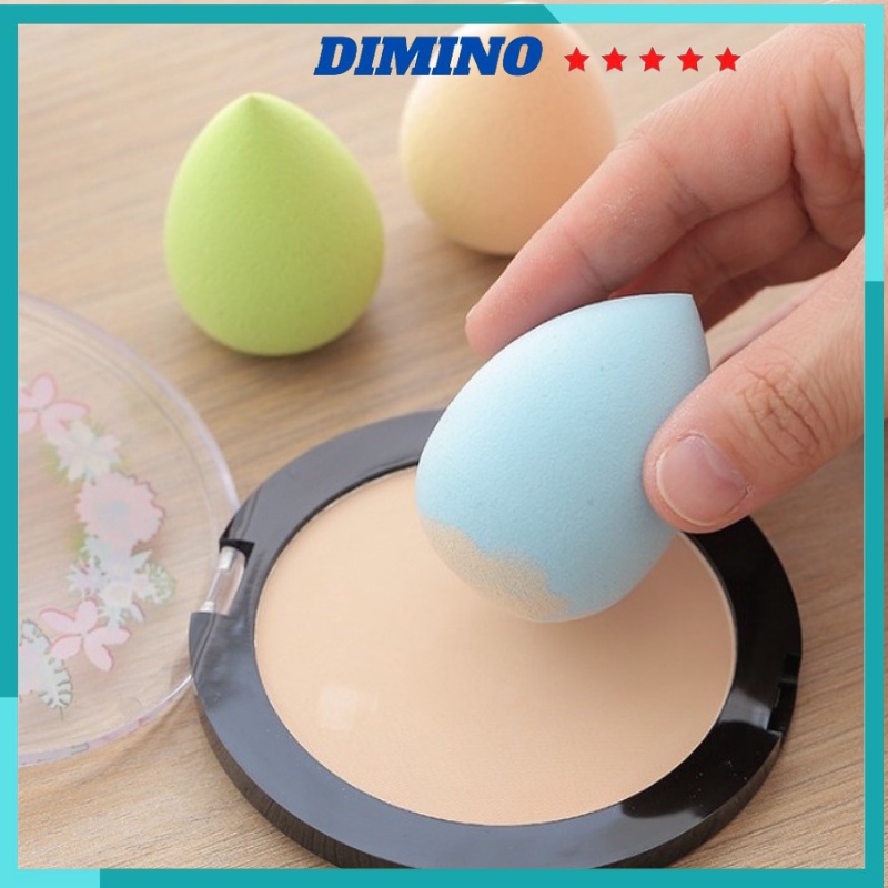 Mút tán kem nền trang điểm makeup mềm mịn bám phấn siêu tiện dụng Dimino