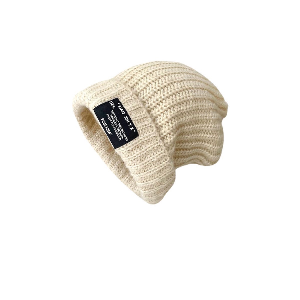 [Hàng Có Sẵn] Mũ Len Cotton Che Tai Giữ Ấm Mùa Thu Đông Phong Cách Retro Nhật Bản Dễ Phối Đồ