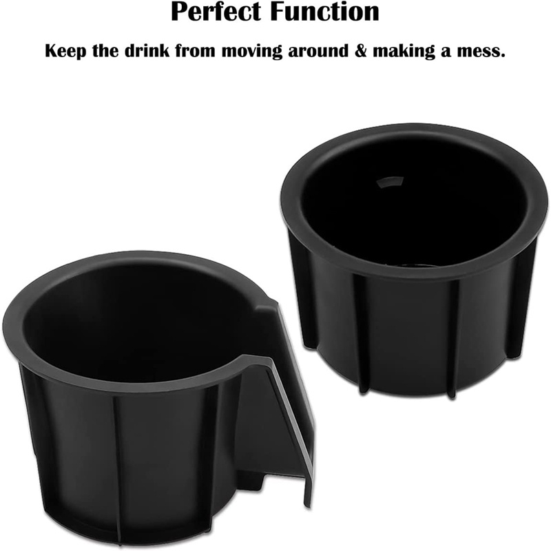 Bộ 2 Khay Đựng Cốc Nước Cho Xe Hơi Toyota 4RUNNER 2014-2021 66992-35030