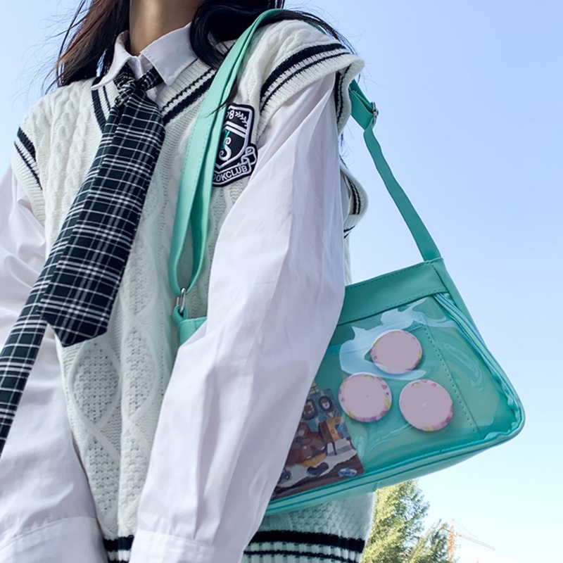 Túi Xách Trong Suốt Phong Cách Nhật Bản Cho Nữ