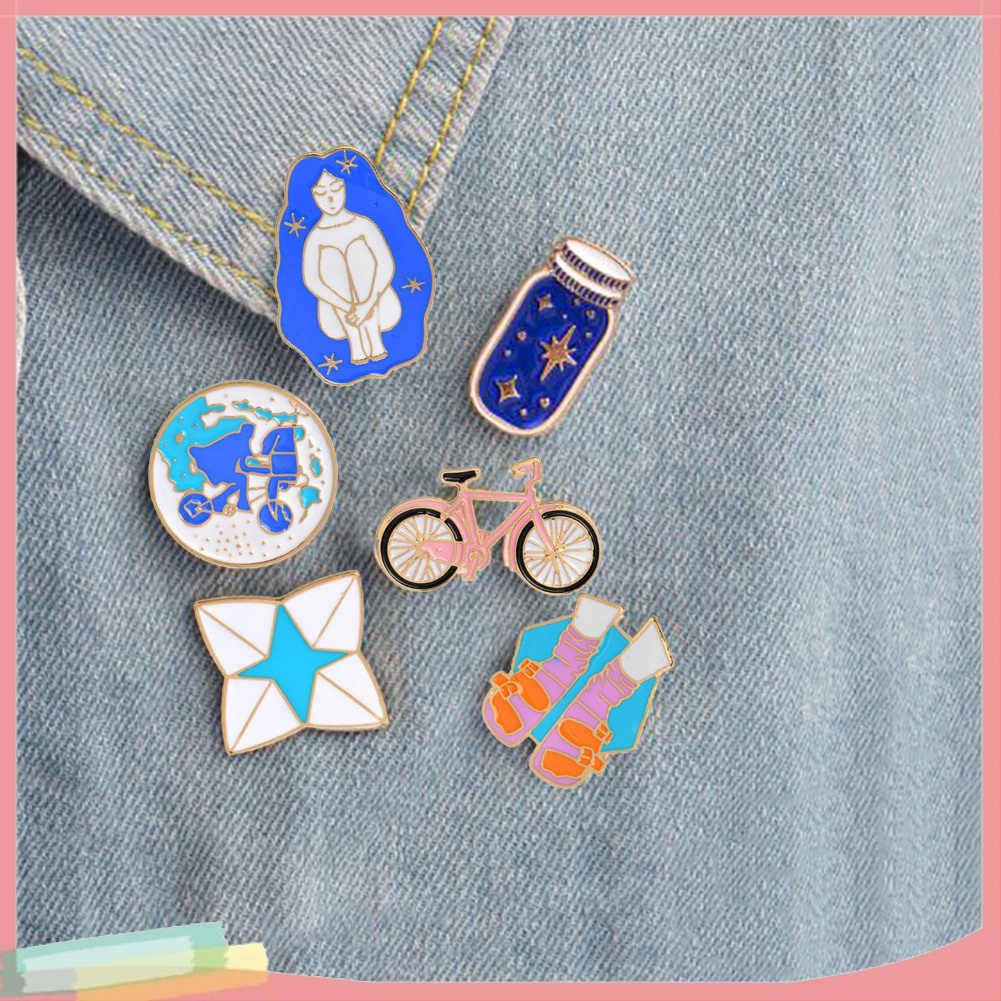 Ghim Cài Áo Hình Bình Nước Nhiều Màu Sắc Xinh Xắn Cho Nữ