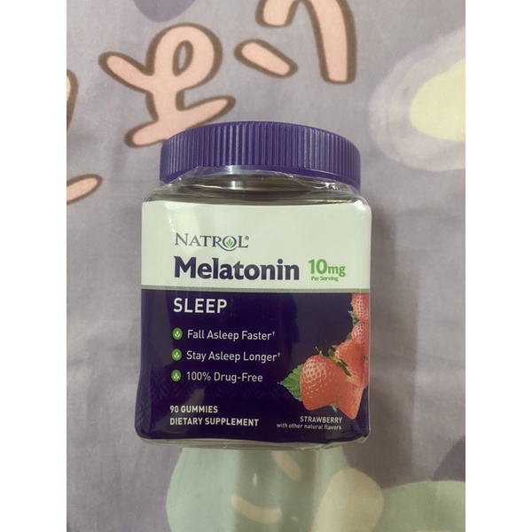 Kẹo dẻo ngủ ngon Natrol Melatonin 10mg Mỹ