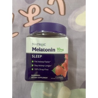 Kẹo dẻo ngủ ngon Natrol Melatonin 10mg Mỹ