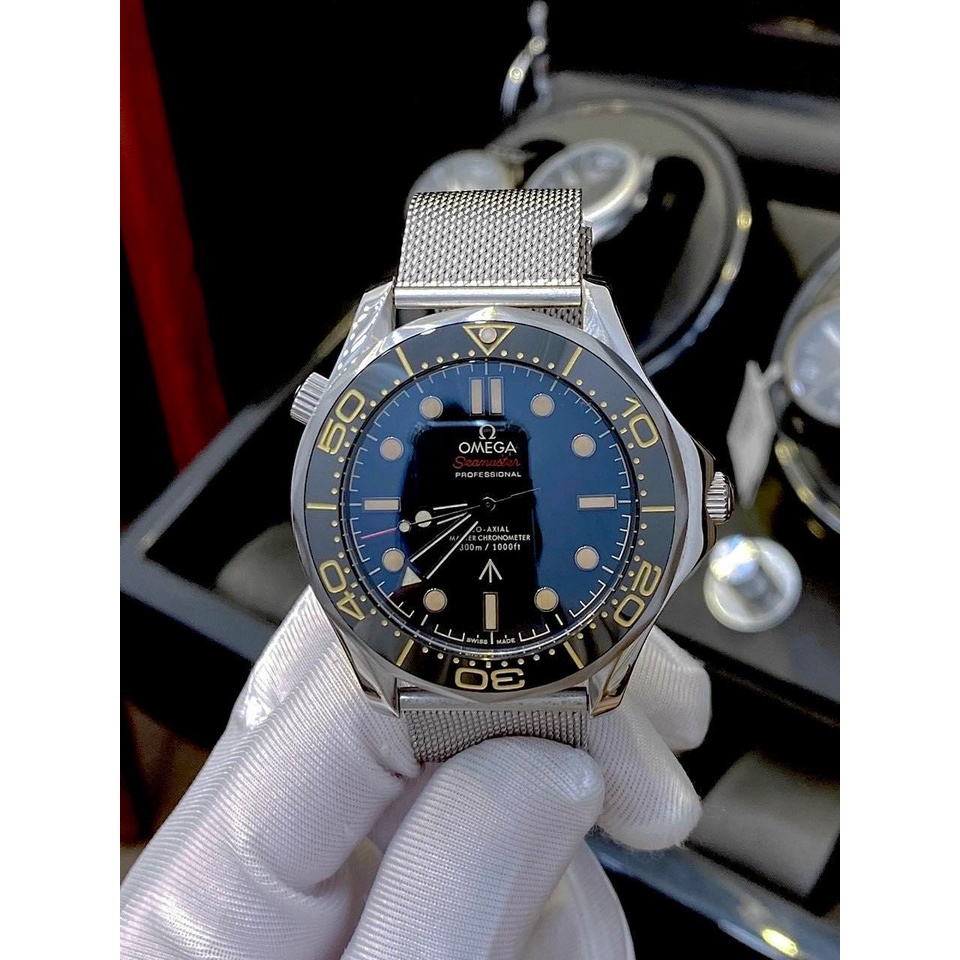 ĐỒNG HỒ OMEGA SEMASTER DIVER 007 EDITION -41MM- AUTOMATIC-  BẢO HÀNH 24 THÁNG