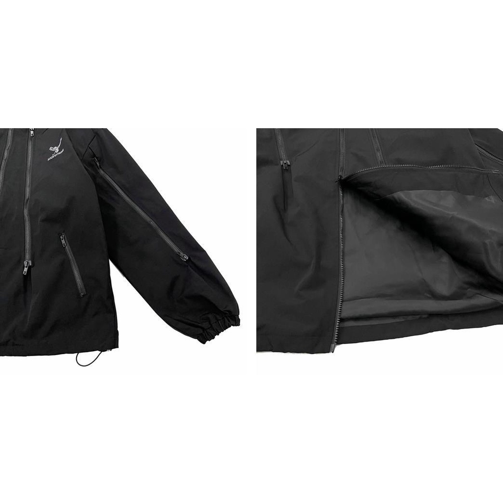 Áo khoác gió có mũ trùm đầu nam nữ phong cách retro,đường phố