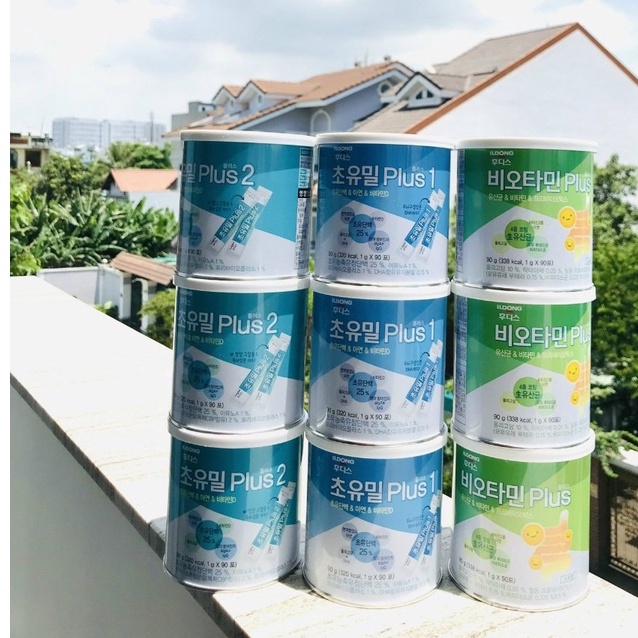 Combo sữa non Plus Ildong 90g