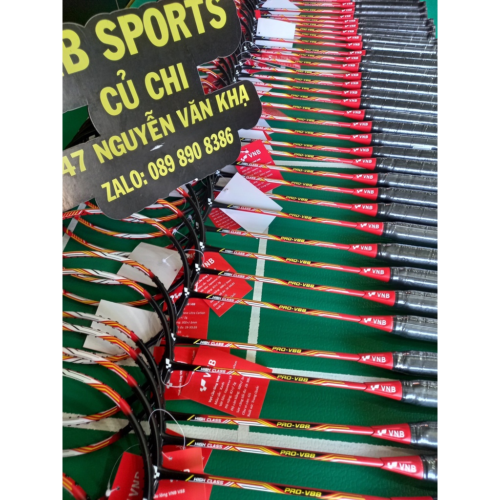 Vợt Cầu Lông VNB V88 Cam Chính Hãng - Tấn công áp đảo