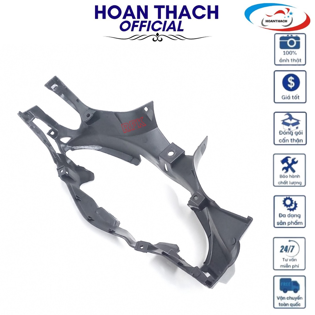 Ốp đầu trước màu đen cho xe Wave S110 nhựa đài loan, HOANTHACH