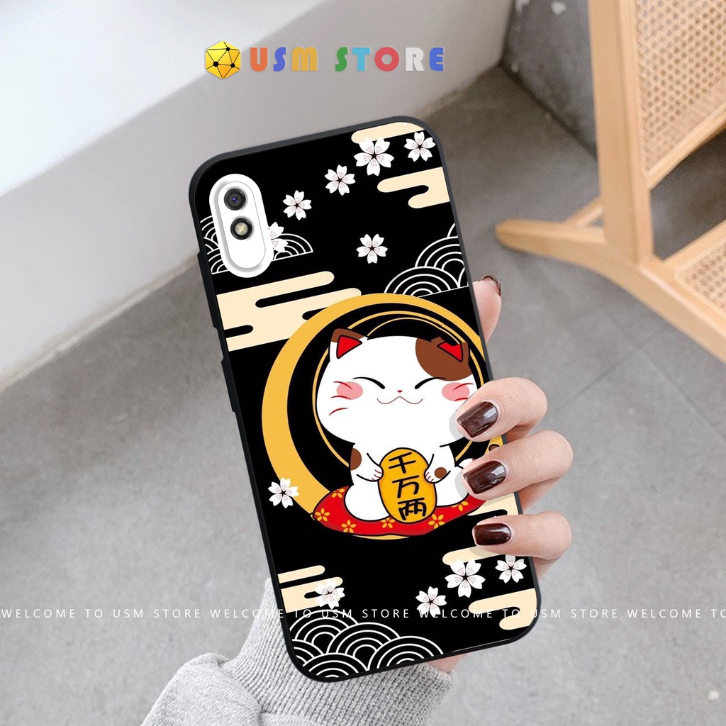 Ốp lưng Mèo Thần Tài XIAOMI Redmi 9 Ấn độ / Redmi 9A / Redmi 9i / Redmi 9AT / Redmi 9C / Redmi 9C NFC / Redmi 9 ACTIVE