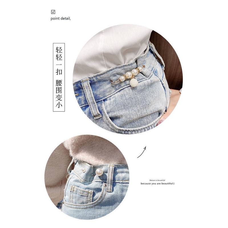 Set 13 Khuy Gim Cài Quần Áo Thu Hẹp Eo,Trang Trí Tạo Kiểu Cực Đẹp