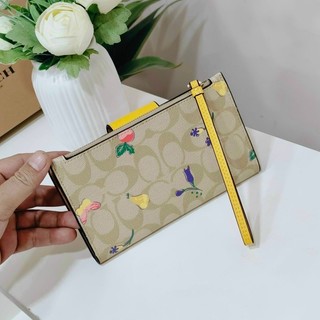 Ví dài C Tech phone nắp vàng