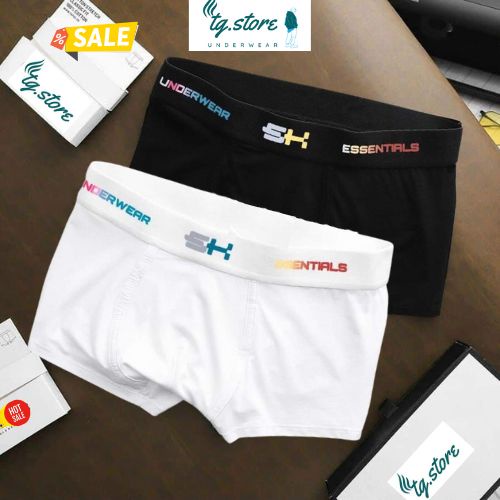 Quần Sịp Boxer Cao Cấp Hàng Xuất Xịn H&amp;M, Quần Lót Nam Boxer Thun Lạnh Co Dãn 4 Chiều Thoáng Khí.