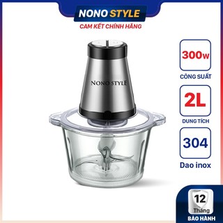 Máy xay thịt đa năng - cối xay thịt thuỷ tinh cầm tay