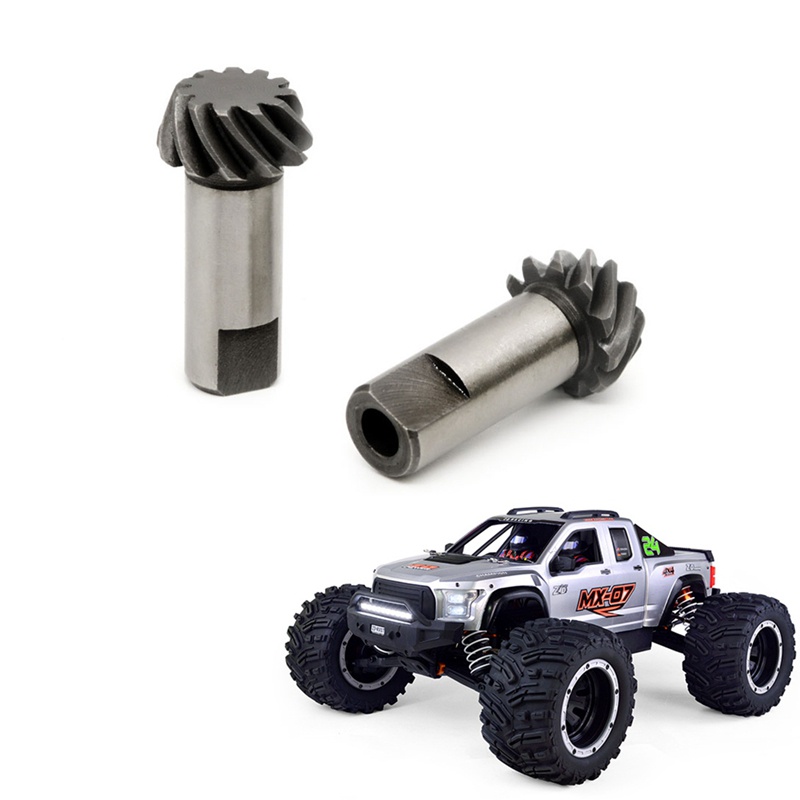 Bộ 2 Bánh Răng Kim Loại MX-07 MX07 MX 07 1 / 7 RC Thay Thế 8709 Cho Xe Hơi Điều Khiển Từ Xa