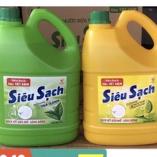 Nước rửa chén Lix siêu sạch 3.6kg