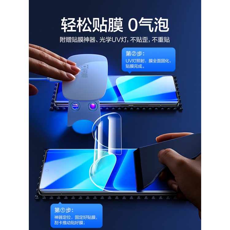 SmartDevil Miếng dán bảo vệ màn hình điện thoại SMARTDEVIL toàn diện chống tia UV thích hợp cho Xiaomi 13 Pro