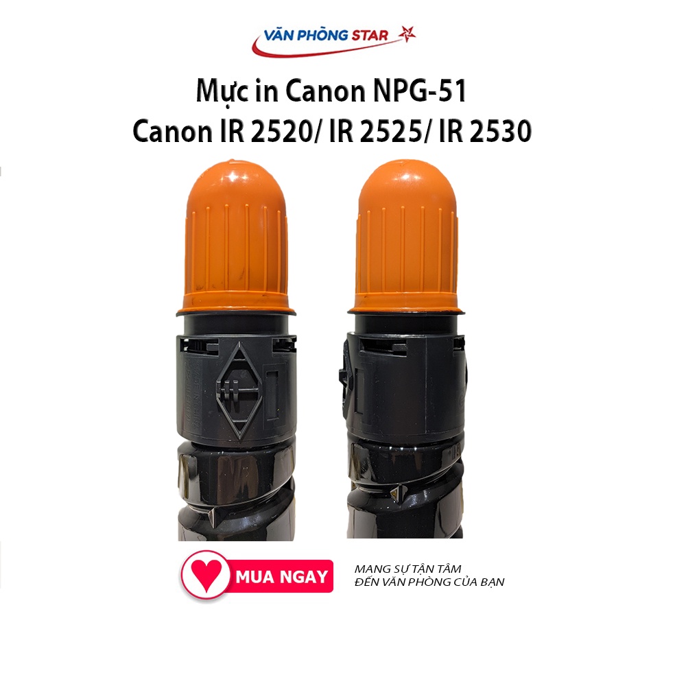 [FREE SHIP] Mực in máy Canon NPG-51 dung lượng 12.000 bản Dùng cho máy Photocopy Canon IR2520 2525 2530 tại vanphongstar