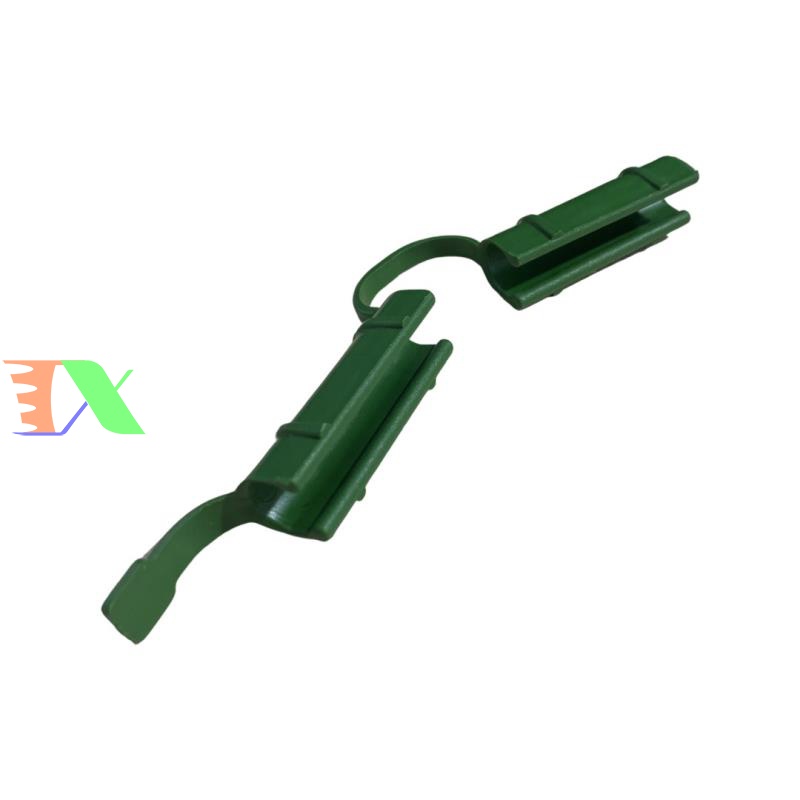 Kẹp nhựa cố định màng PE KMP-2, Kẹp nhựa đôi cố định màng PE vào Vòm nhà màng