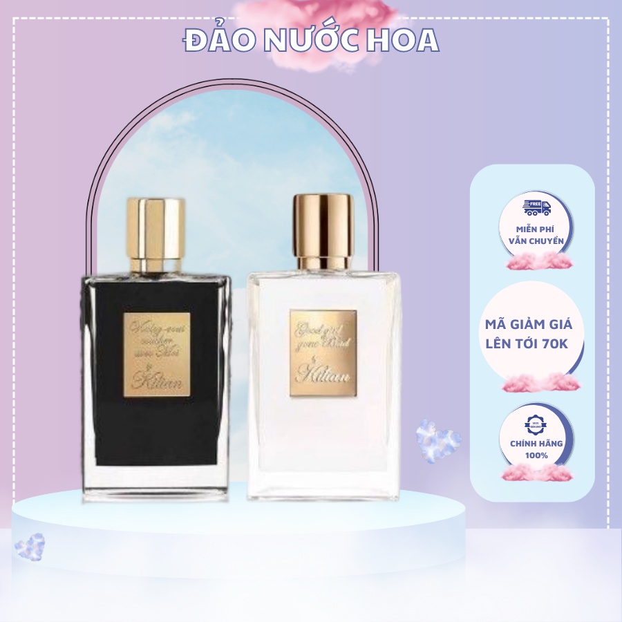Combo nước hoa chiết kilian đen 10ml +  kilian trắng 10ml clip thật sang chảnh đẳng cấp ngọt ngào đảo nước hoa - B3