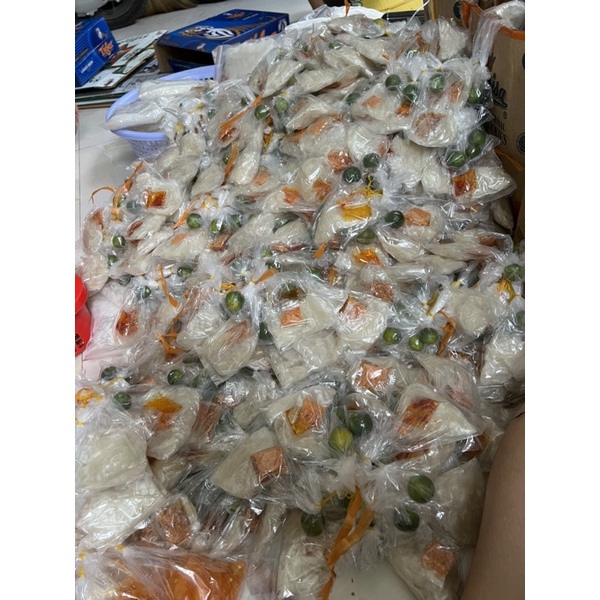 Bánh tráng phơi sương tắc xâu 50 bịch