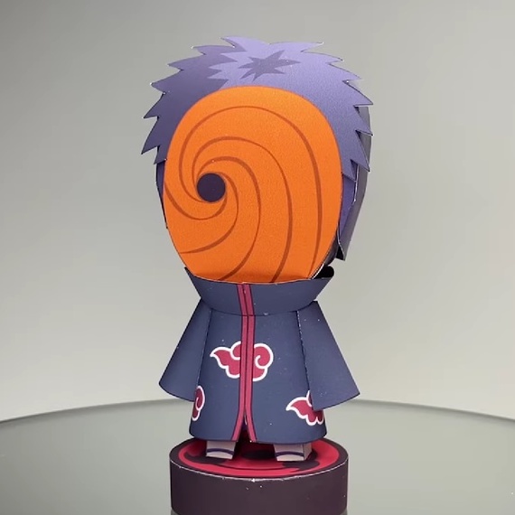 Mô hình Anime NARUTO - TOBI (kèm hộp trưng bày nhân vật)