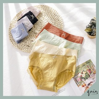 Combo 10 quần lót nữ cotton kháng khuẩn set quần chip nhăn thông hơi co giãn 4 chiều